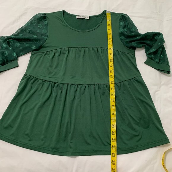 Grace Karin Women's Top Blouse, Size M - Picture 10 of 11